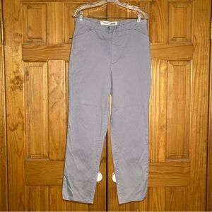 NWOT Faded Glory Vintage 90s Stretch Pants Flat Panel Gray Size 14P